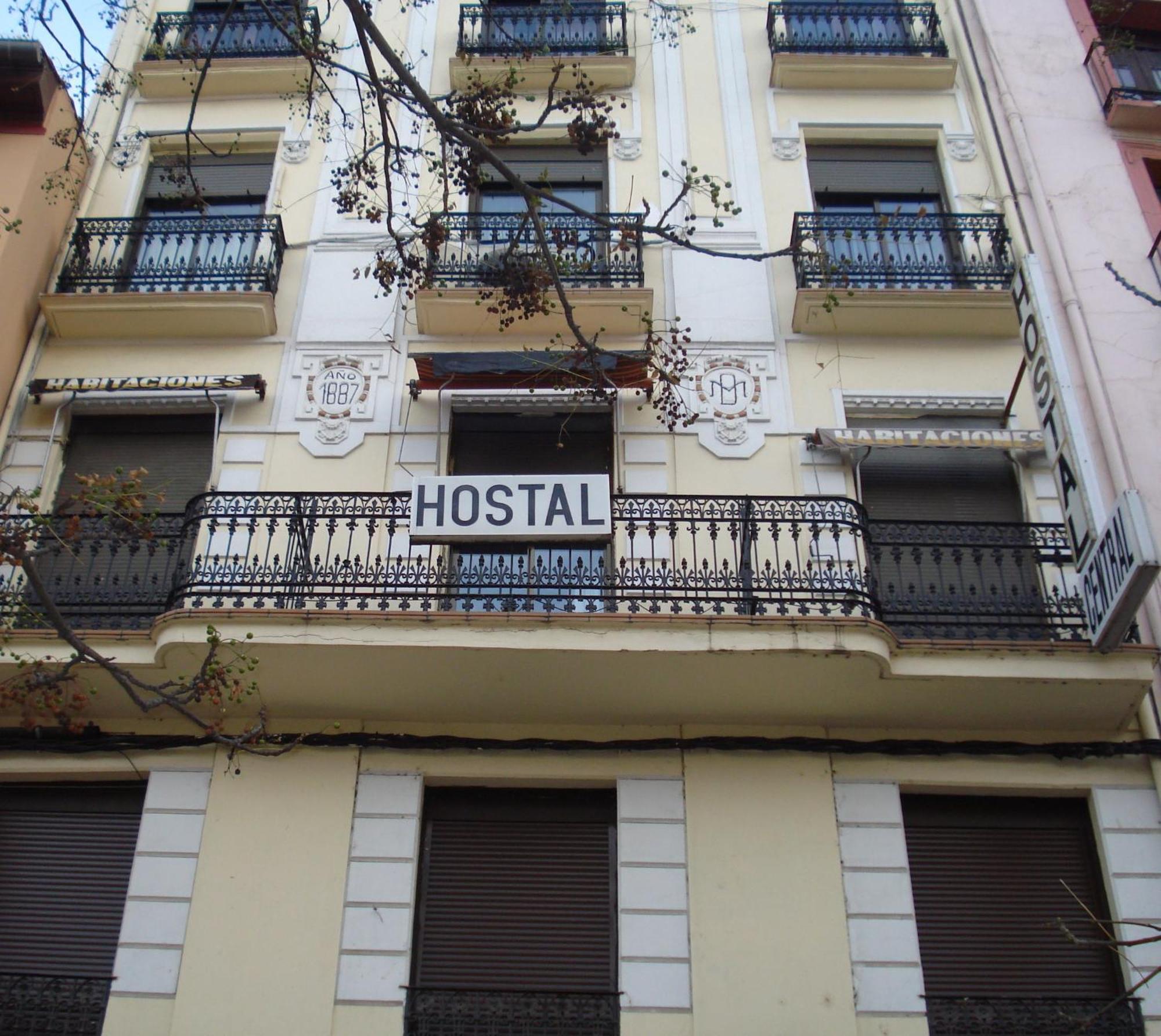 Hostel Central Zaragoza Luaran gambar